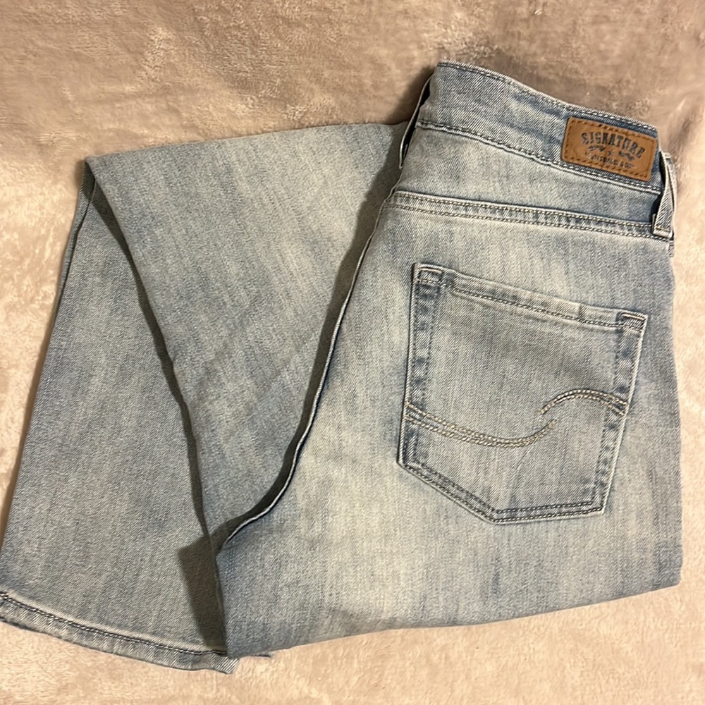Signature Levi Strauss my d rise slim cuffed jeans